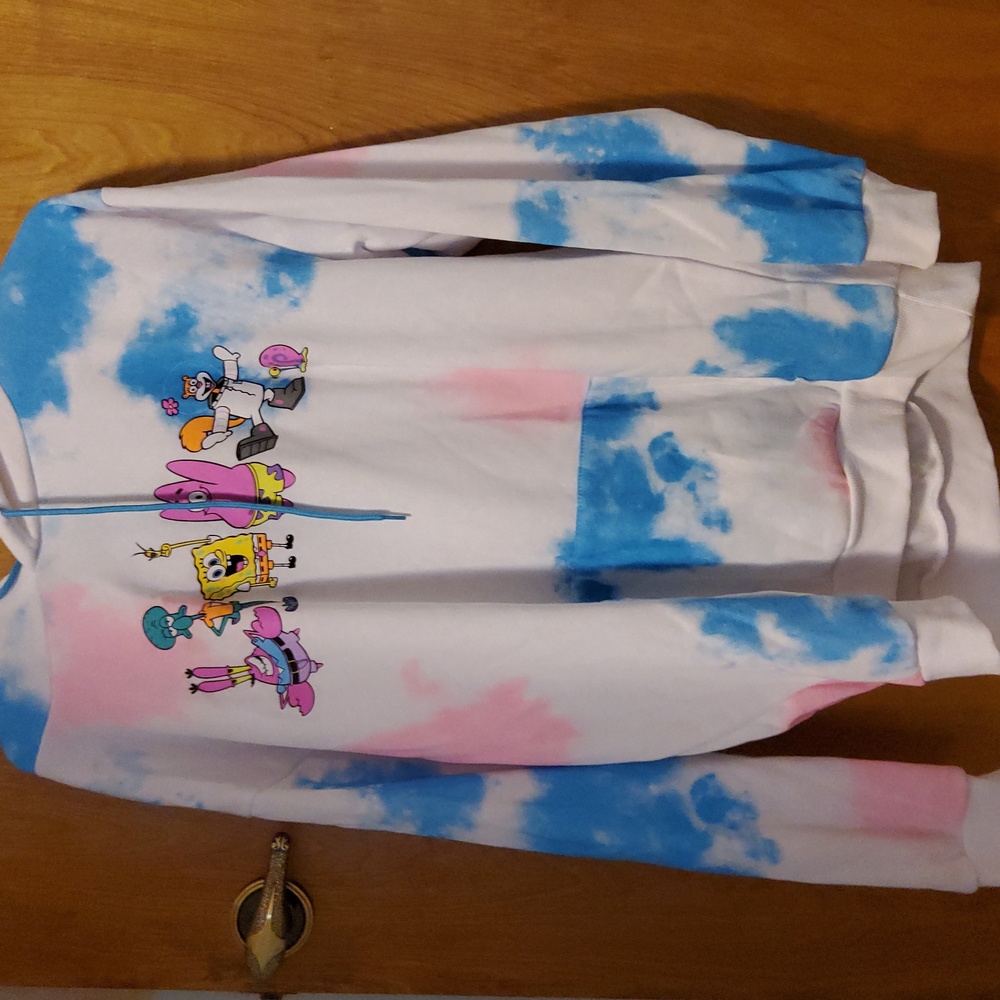 SpongeBob tie dye hoodie